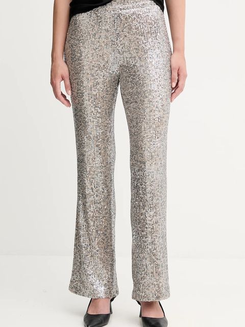 Hoss Intropia spodnie damskie kolor zielony proste high waist 6542819 - zdjęcie produktu nr 1