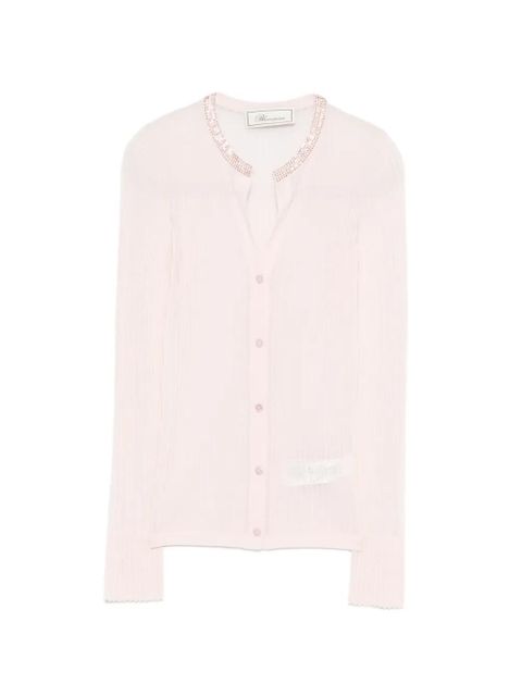 Blumarine beaded cardigan - Pink - zdjęcie produktu nr 1