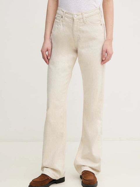 Calvin Klein jeansy z domieszką lnu - zdjęcie produktu nr 2