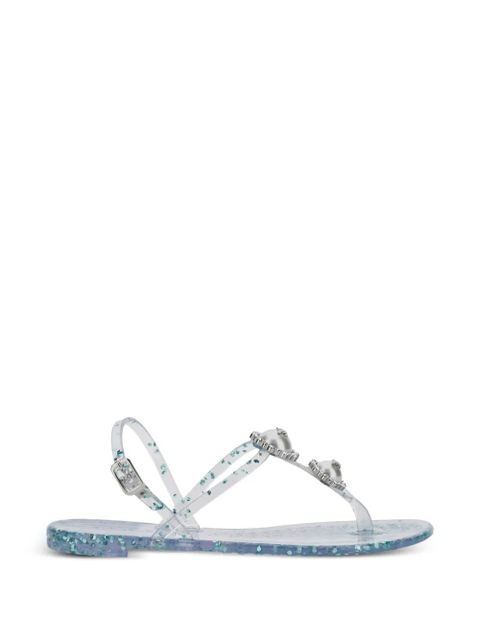 Casadei embellished-buckle sandals - White - zdjęcie produktu nr 2