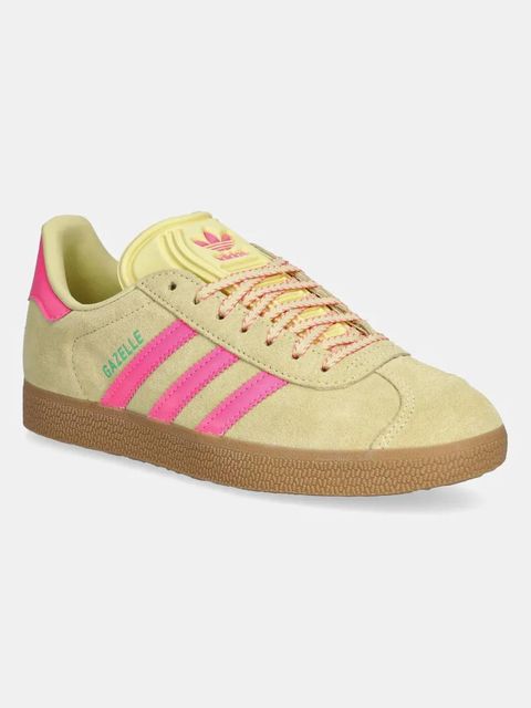 adidas Originals sneakersy zamszowe Gazelle damskie kolor żółty JH7211 - zdjęcie produktu nr 1