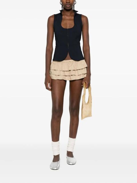 Gimaguas keyhole-neckline sleeveless top - Blue - zdjęcie produktu nr 2