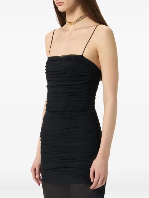 Blumarine ruched evening gown - Black