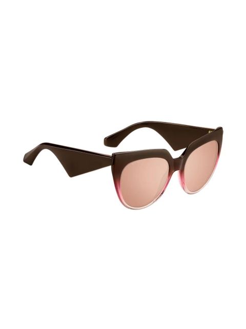ETRO Tailoring cat-eye frame sunglasses - Brown - zdjęcie produktu nr 2