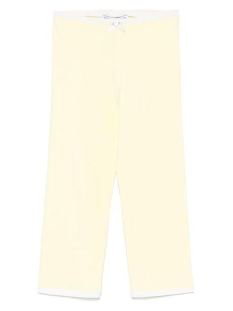Rowen Rose jersey capri pants - Yellow - zdjęcie produktu nr 1