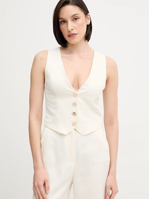 Gaudi kamizelka z domieszką lnu - zdjęcie produktu nr 2