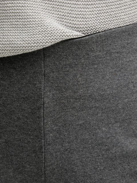 Marc O'Polo spodnie damskie kolor szary proste high waist M10303219055