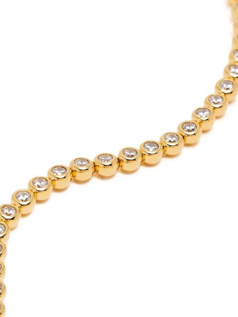Missoma bezel-set zirconia tennis bracelet - Gold