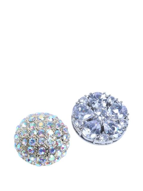 MM6 Maison Margiela embellishment earrings - Silver - zdjęcie produktu nr 2