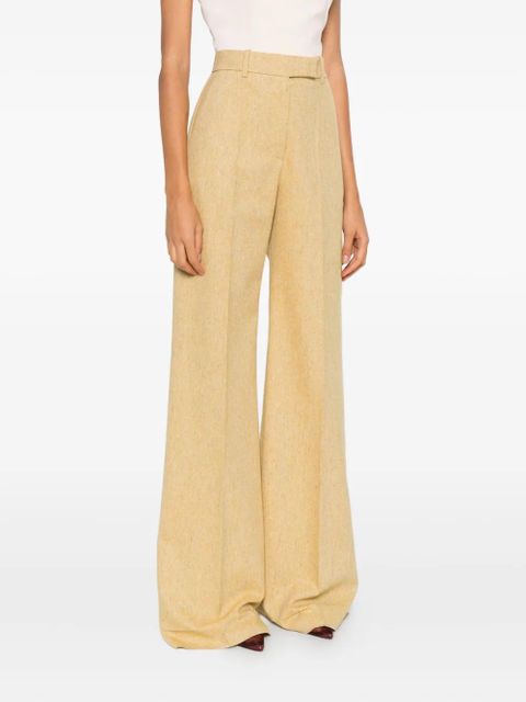 Valentino Garavani belt-loop trousers - Yellow