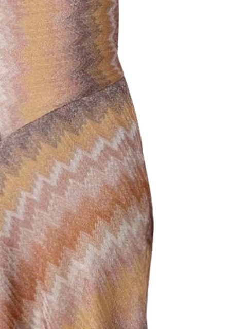 Missoni halterneck maxi dress - Orange - zdjęcie produktu nr 2