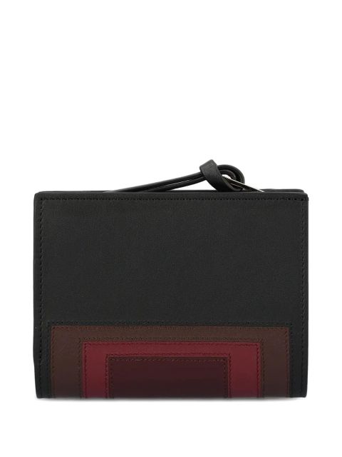 LOEWE panelled leather wallet - Black