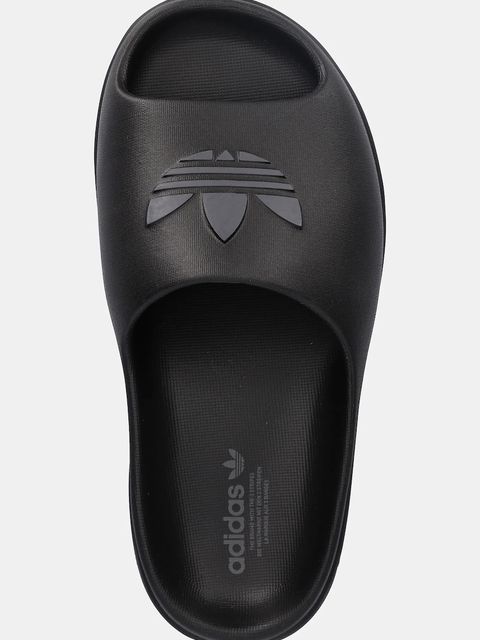 adidas Originals klapki Adifoam Stan Slide W damskie kolor czarny na platformie JI2610