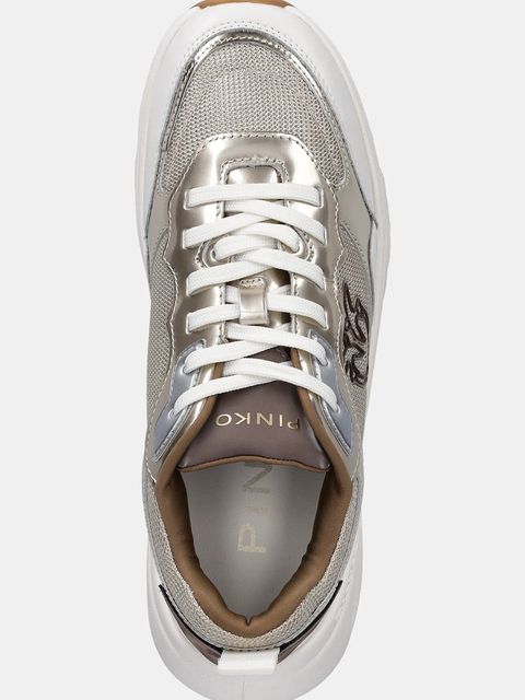 Pinko sneakersy Pink 09 damskie kolor złoty SS0167P144Z22