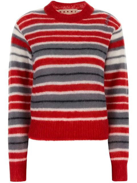 Marni logo-embroidered sweater - zdjęcie produktu nr 1