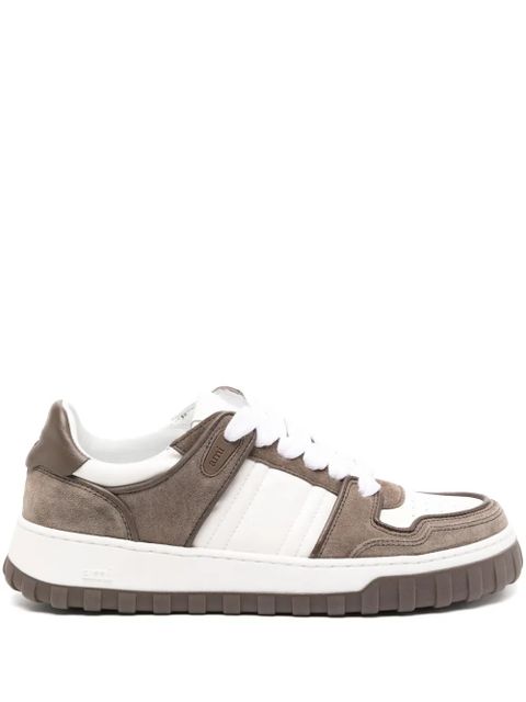 AMI Paris leather sneakers - Brown - zdjęcie produktu nr 1