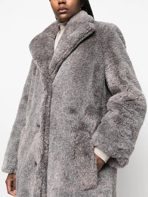 Zadig&Voltaire Monaco faux-fur coat - Grey