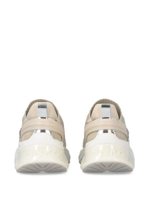 PINKO Ariel lace-up sneakers - Neutrals