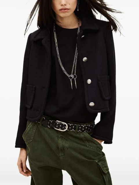 Ba&Sh Beradith buttoned pocket jacket - Blue