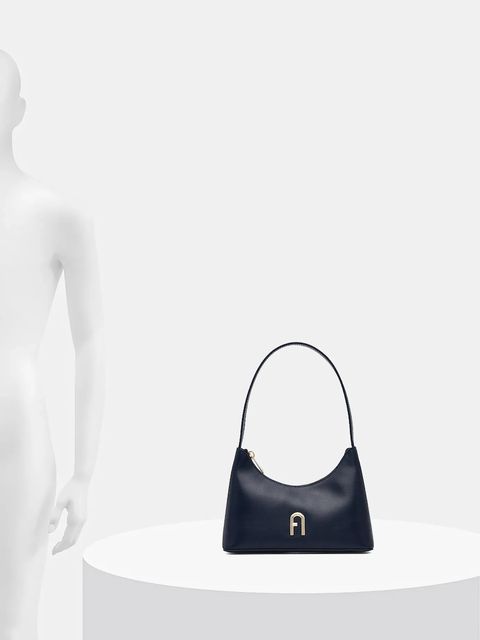 Furla torebka skórzana kolor granatowy WB00863.AX0733.4533S