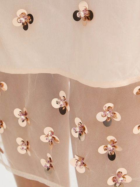 Forte Forte spódnica kolor beżowy midi prosta 14356.myskirt