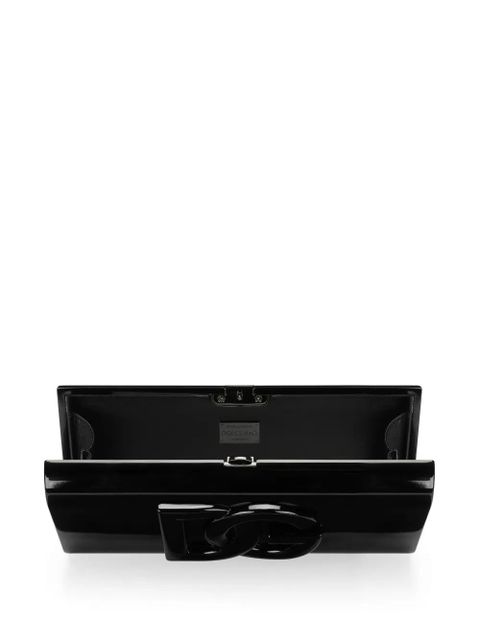 Dolce & Gabbana DG logo-appliqué clutch - Black - zdjęcie produktu nr 2