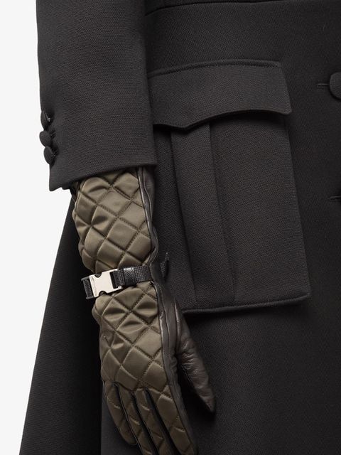 Prada quilted gloves - Black