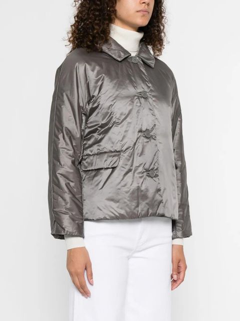 Max Mara Green padded buttoned jacket - Grey - zdjęcie produktu nr 2