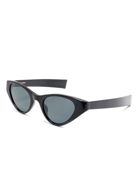 Saint Laurent Eyewear cat-eye frame sunglasses - Black - zdjęcie produktu nr 2