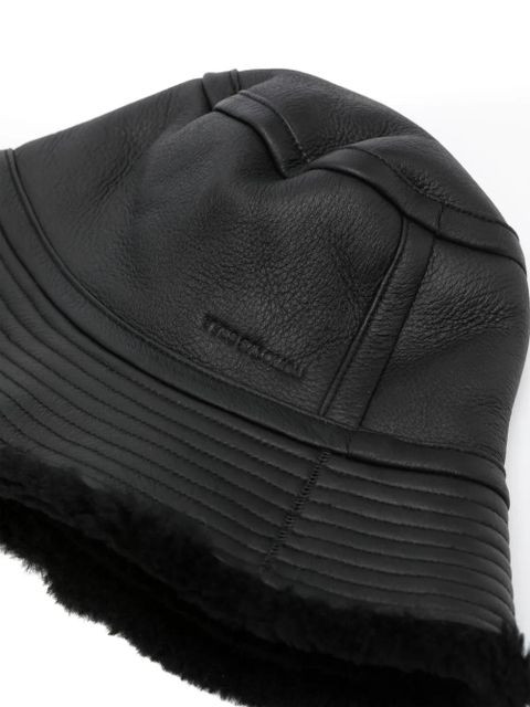 Yves Salomon reversible bucket hat - Black - zdjęcie produktu nr 2