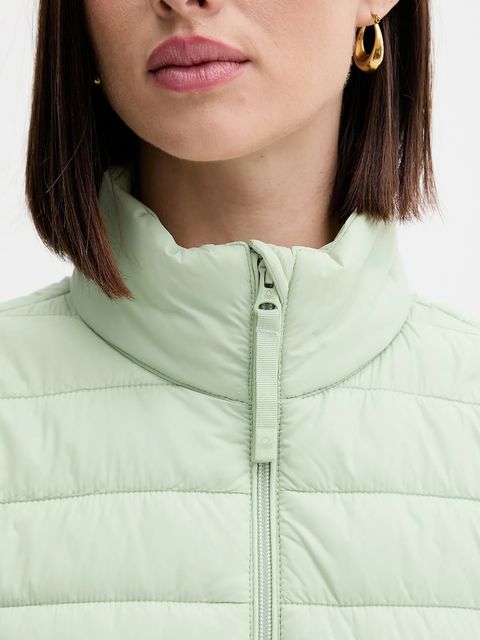 United Colors of Benetton bezrękawnik damski kolor zielony przejściowy 2TWDDJ00V