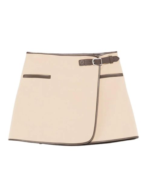 Simkhai Sheridan buckled mini skirt - Neutrals - zdjęcie produktu nr 1