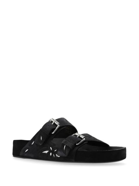 ISABEL MARANT Lennyo suede sandals - Black - zdjęcie produktu nr 2