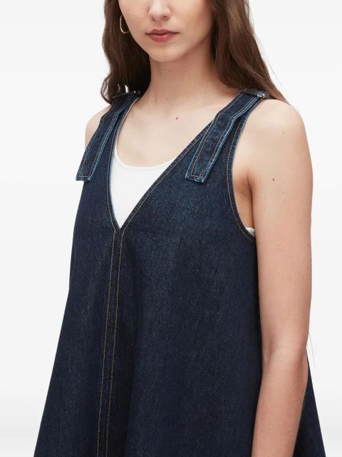 3.1 Phillip Lim tie-strap denim dress - Blue
