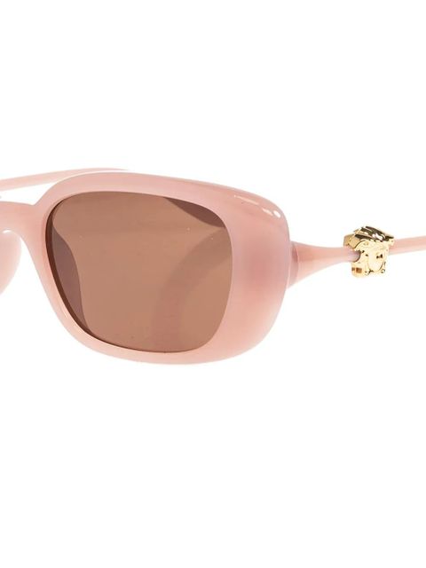 Versace Eyewear rectangle medusa sunglasses - Pink - zdjęcie produktu nr 2