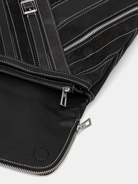 Desigual plecak FIBONACCI HAMPTON MI damski kolor czarny mały gładki 25WAKP25