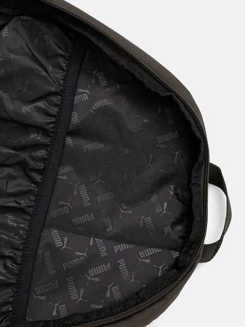 Puma plecak kolor zielony duży gładki 91320