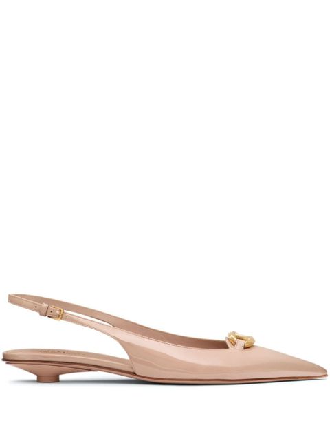 Valentino Garavani 20mm VLogo The Bold Edition ballet flats - Pink - zdjęcie produktu nr 1