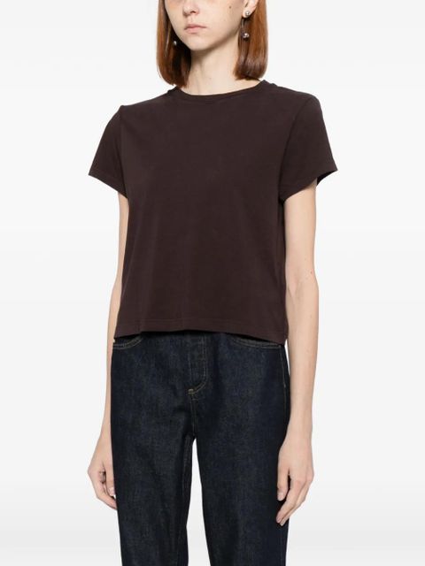 AGOLDE Adine shrunken T-shirt - Brown - zdjęcie produktu nr 2