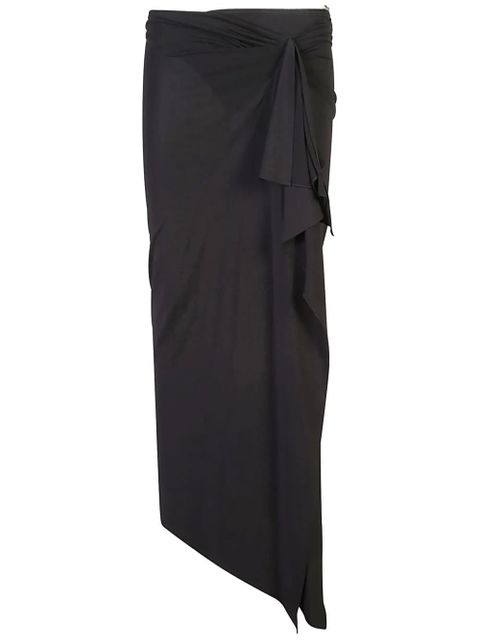 The Attico asymmetric skirt - Black - zdjęcie produktu nr 1