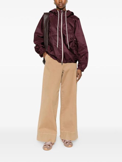 Moncler Coquelicot hooded zip jacket - Red - zdjęcie produktu nr 2