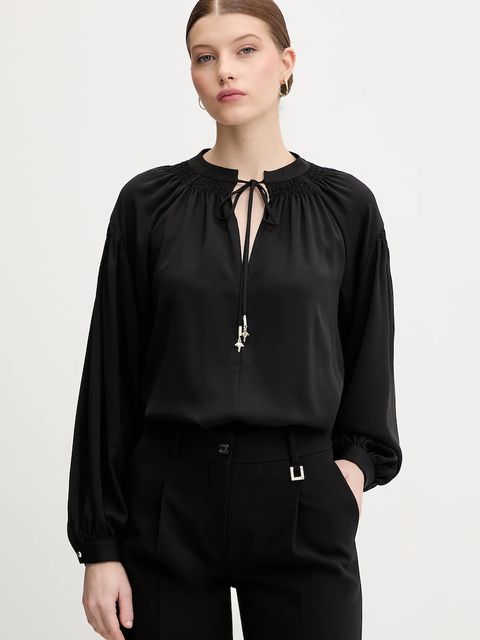 Joop! bluzka damska kolor czarny gładka 30100470 - zdjęcie produktu nr 1