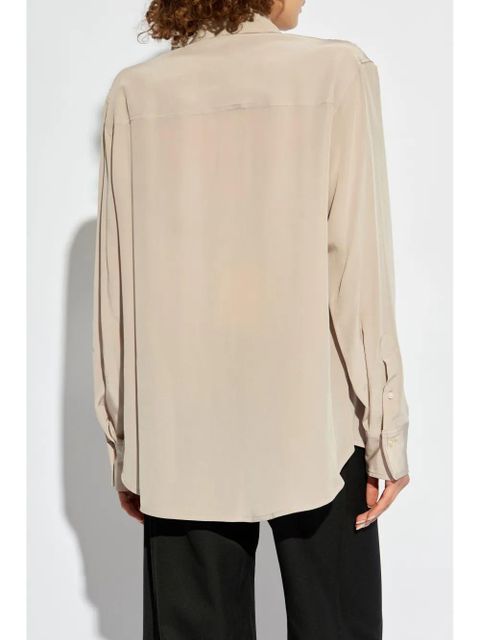 Victoria Beckham silk shirt - Neutrals
