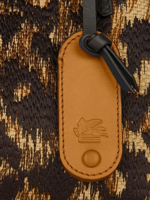 ETRO small Doc animal shoulder bag - Brown