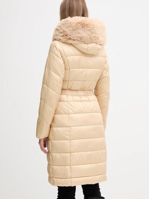 Gaudi kurtka kolor beżowy zimowa 521BD35004
