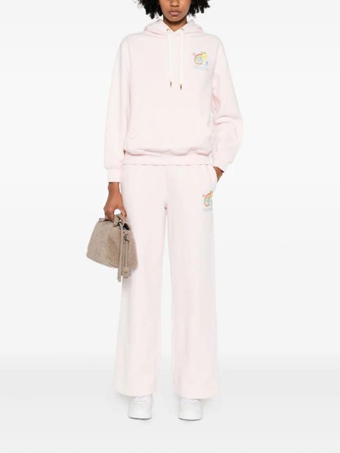Casablanca logo-print track pants - Pink