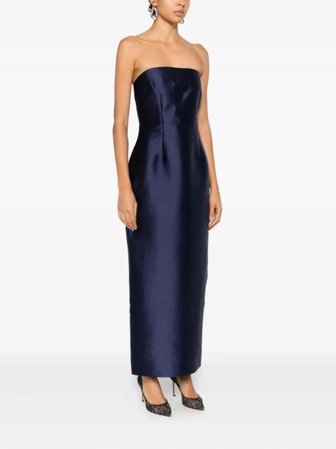 Solace London Renee midi dress - Blue