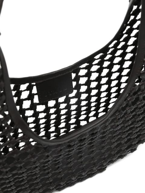 STAUD Moon woven tote bag - Brown - zdjęcie produktu nr 2