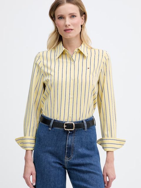 Tommy Hilfiger koszula damska bawełniana - zdjęcie produktu nr 1