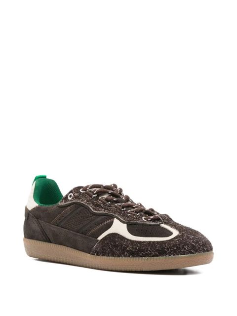 ALOHAS Tb.490 Rife suede-panelled leather sneakers - Brown